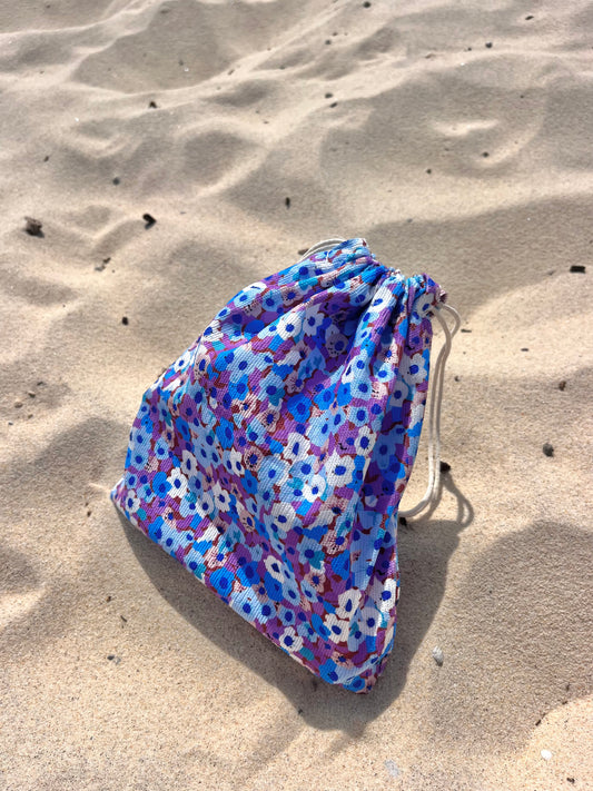 Beach Daisy Sunscreen Jewellery Bag